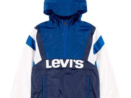 Levi s Colorblocked Anorak Blue Online Hot Sale