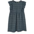 Fliink Navy Miro Ruffle Dress on Sale