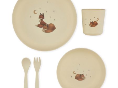 Konges Sløjd Dinner Set Foxie Hot on Sale