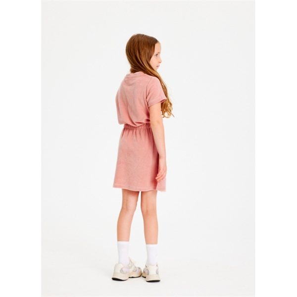 THE NEW Peach Beige Gladys Terry Dress Online