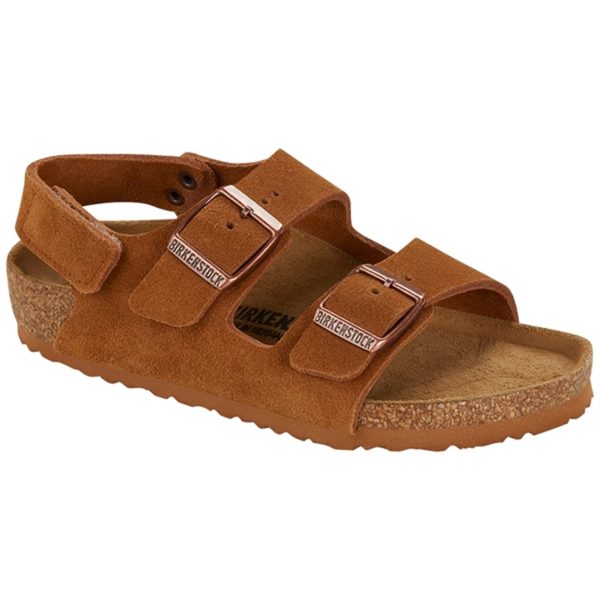 Birkenstock Milano HL Kids VL Mink Sandals Sale