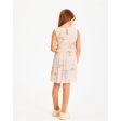 THE NEW White Swan Coral AOP Gigi Dress on Sale