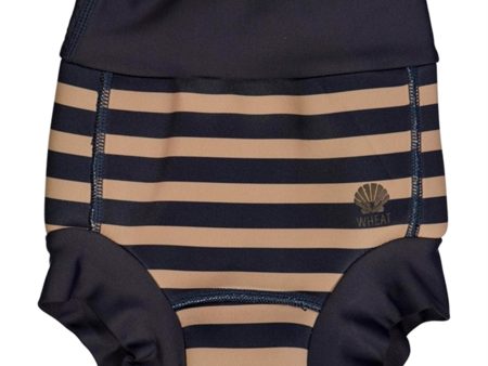 Wheat Ink Stripe Neopren Swim Pants Fashion