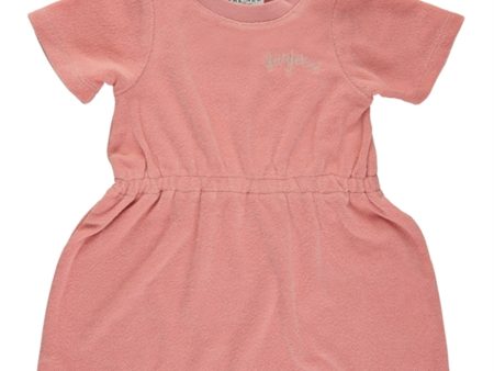 THE NEW Siblings Peach Beige Gertrud Terry Dress Sale