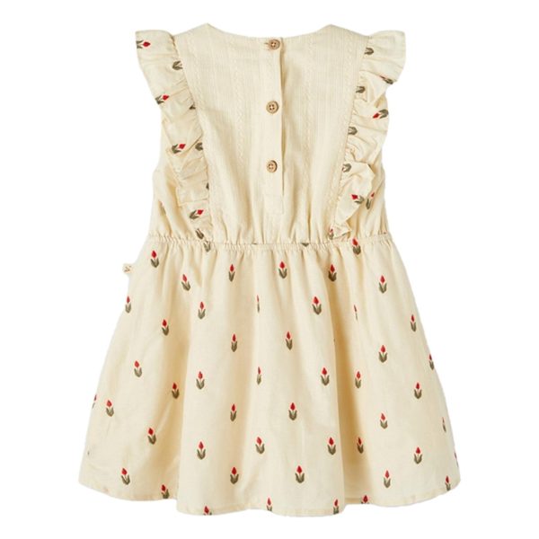 Lil Atelier Turtledove Halma Dress For Discount