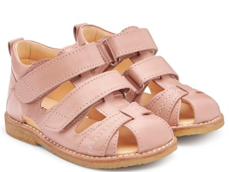 Angulus Starter Sandal W. Velcro Dark Peach For Sale