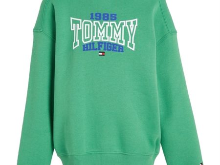 Tommy Hilfiger Tommy 1985 Varsity Sweatshirt Coastal Green Sale