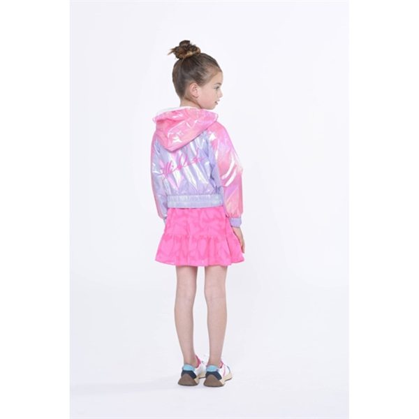 Billieblush Hooded Windbreaker Pale Blue For Discount