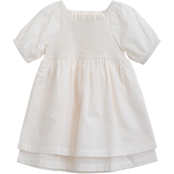 Serendipity Offwhite Smock Dress Fashion