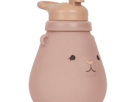 Konges Sløjd Silicone Drinking Bottle Teddy Blush Online