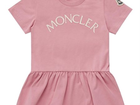 Moncler Dress Light Pink Online Sale