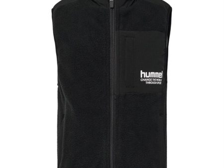 Hummel Black Pure Fleece Vest Supply