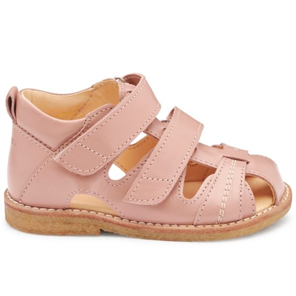 Angulus Starter Sandal W. Velcro Dark Peach For Sale