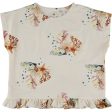 THE NEW White Swan Coral AOP Giselle T-shirt Hot on Sale