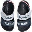 Tommy Hilfiger Logo Velcro Sandal Blue White Red Hot on Sale