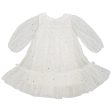 Dolly by Le Petit Tom Empress Tulle Dress Off White For Sale