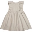 Huttelihut Isabell Dress Mini Stripes Camel For Cheap