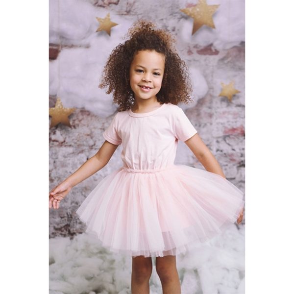 Dolly by Le Petit Tom Tutully T-Shirt Tutu Dress Pink Hot on Sale