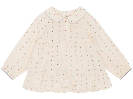 Flöss Wilma Blouse Heart Print Online