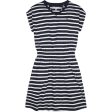 Tommy Hilfiger Breton Stripe Dress Desert Sky Stripe For Discount