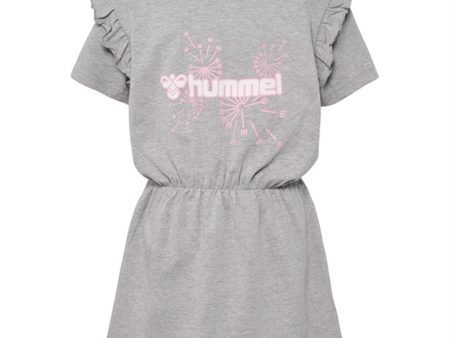 Hummel Grey Melange Jasmin Dress Online now