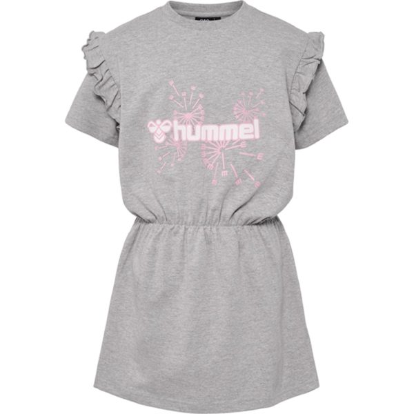 Hummel Grey Melange Jasmin Dress Online now