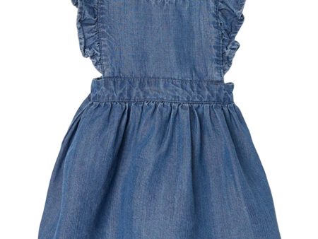 Name it Medium Blue Denim Dana Denim Dress Hot on Sale