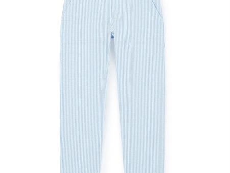 BONTON Rayure Bleue Pants Online Hot Sale