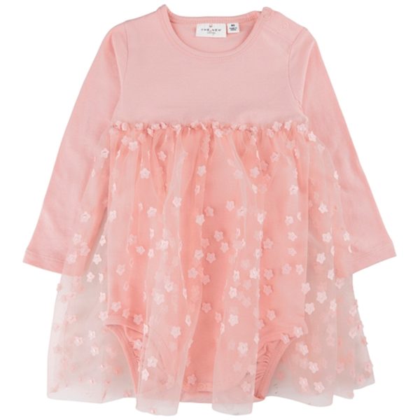 THE NEW Siblings Peach Beige Gracie Aria Dress Discount