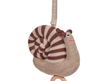 OYOY Sally Snail Musical Mobile Brown Supply