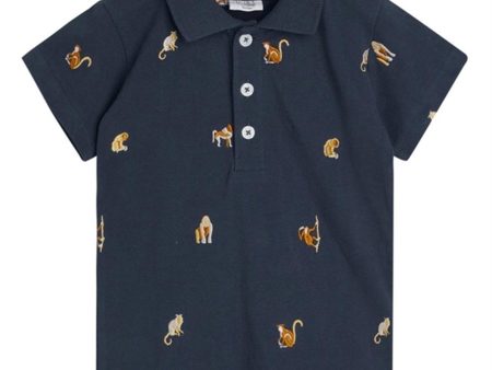 Hust & Claire Mini Adrian Poloshirt Blue Moon Supply