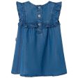 Name it Medium Blue Denim Trine Dress Fashion