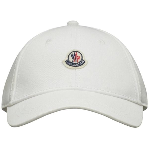 Moncler Baseball Cap White Supply