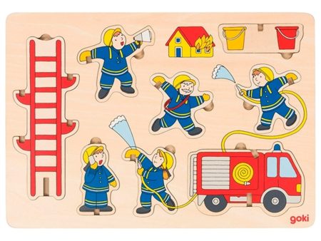 Goki Puzzle - Fire Department For Discount