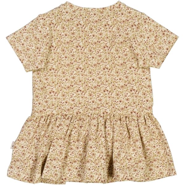 Wheat Eggshell Flowers Birthe Jersey Dress Online