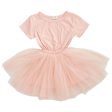 Dolly by Le Petit Tom Tutully T-Shirt Tutu Dress Pink Hot on Sale