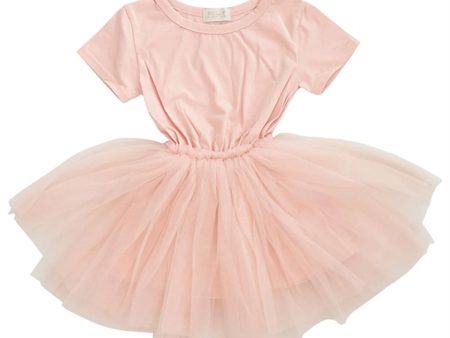 Dolly by Le Petit Tom Tutully T-Shirt Tutu Dress Pink Hot on Sale