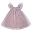 Dolly by Le Petit Tom Fairy Tulle Dress Dusty Violet Online Sale