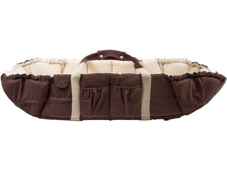 COPENHAGEN COLORS Babylift & Playmat vol. 2 Dark Brown w. Cream Solid Stripe For Cheap