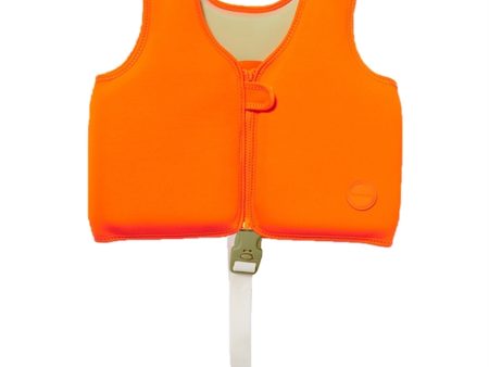 SunnyLife Float Vest Sonny the Sea Creature Neon Orange Online