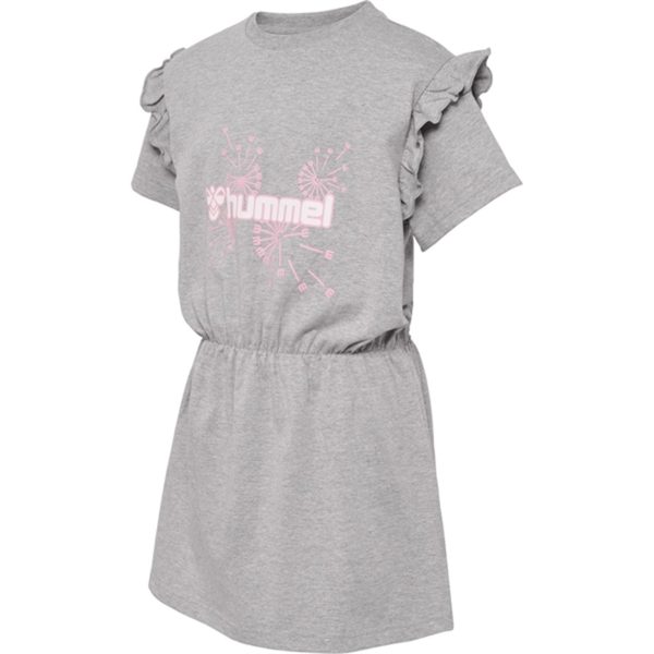 Hummel Grey Melange Jasmin Dress Online now