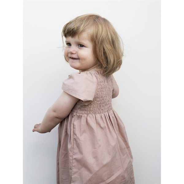 Serendipity Almond Baby Smock Dress For Sale