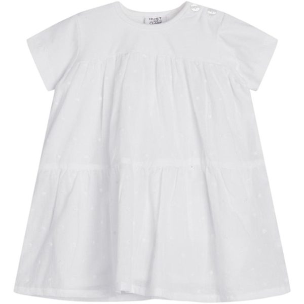 Hust & Claire Baby Kristiane Dress White Discount