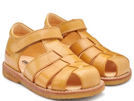 Angulus Sandal W. Velcro Camel Sale