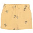 Fliink Almond Buff Aop Elmo Shorts Fashion