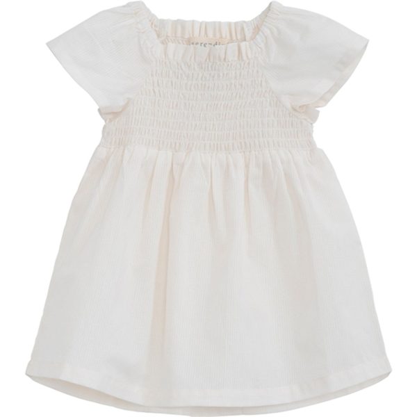 Serendipity Offwhite Baby Smock Dress Online