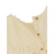 Name it Misted Yellow Ferille Dress For Sale