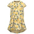 Name it Double Cream Lemon AOP Vigga Dress Online Hot Sale