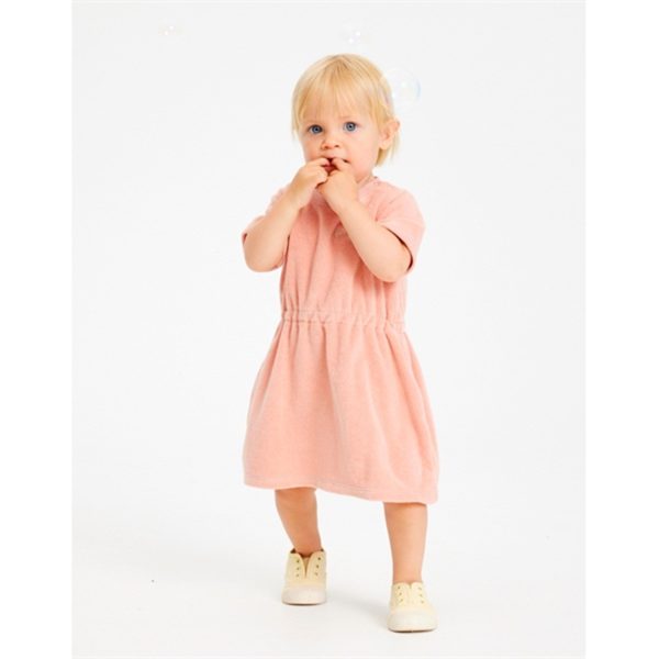 THE NEW Siblings Peach Beige Gertrud Terry Dress Sale