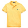 Polo Ralph Lauren Slim Polo T-Shirt Yellow Hot on Sale